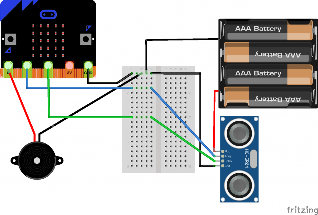 sonar theremin wiring diagram